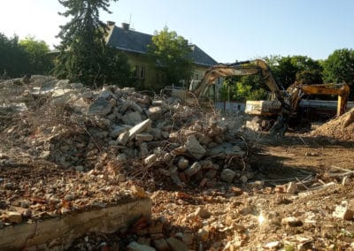 épület bontás, épületbontás, bontási munkák Budapest